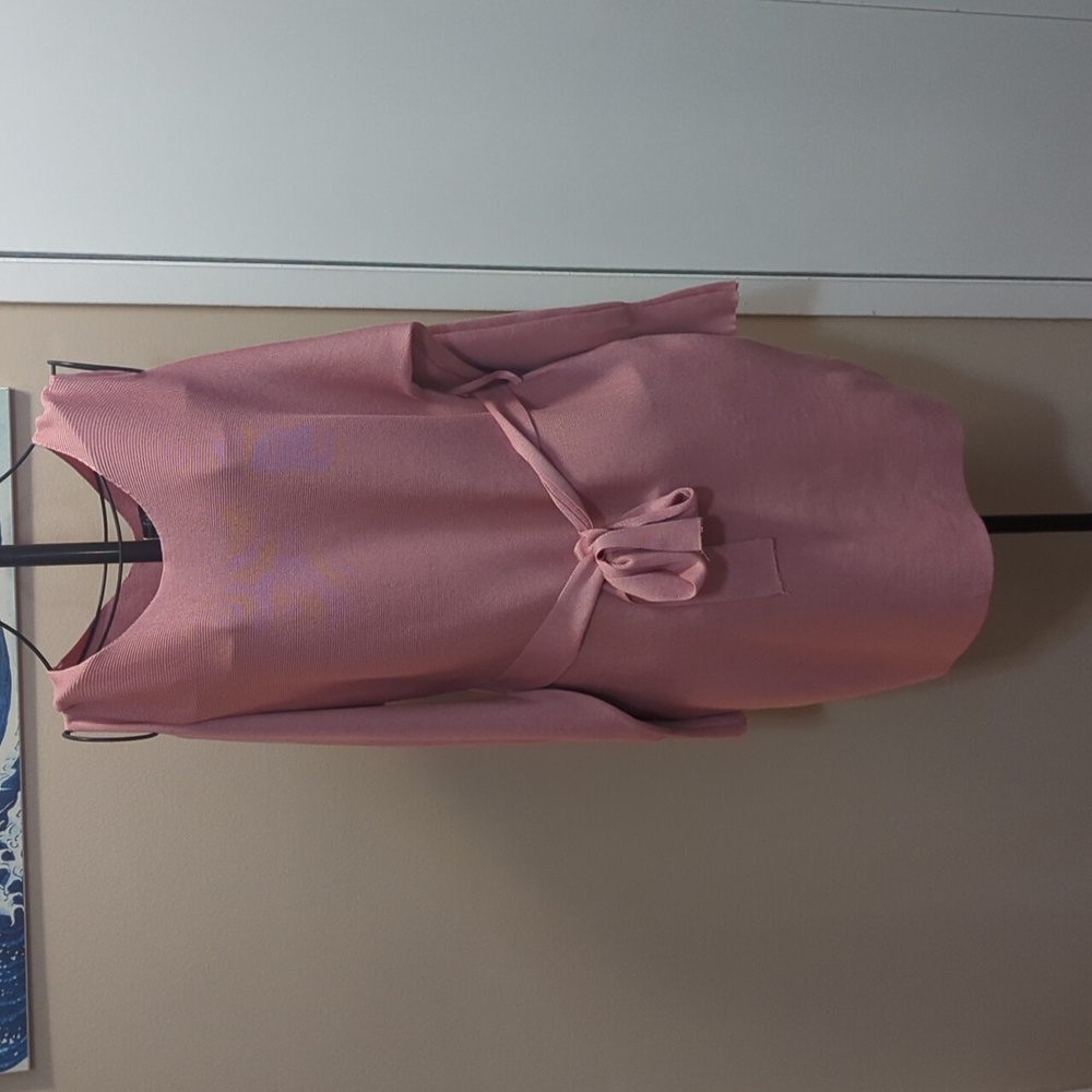 Dusty Rose cold shoulder dress